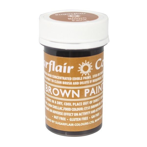 Essbare Malfarbe - Braun